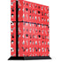 Looney Tunes Identity Red Pattern PS4 Console Skin