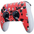 Looney Tunes Identity Red Pattern PS5 DualSense Edge Pro Controller Skin