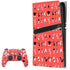 Looney Tunes Identity Red Pattern PlayStation PS5 Skins