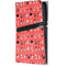 Looney Tunes Identity Red Pattern PS5 Pro Console Skin