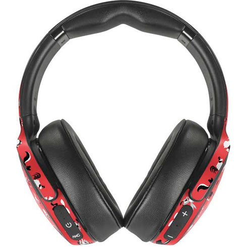 Looney Tunes Identity Red Pattern Skullcandy Venue Skin