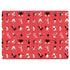 Looney Tunes Identity Red Pattern Surface Laptop 2 Skin