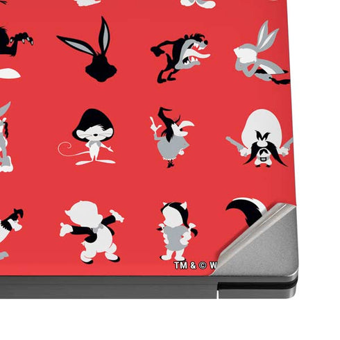 Looney Tunes Identity Red Pattern Dell XPS Skin