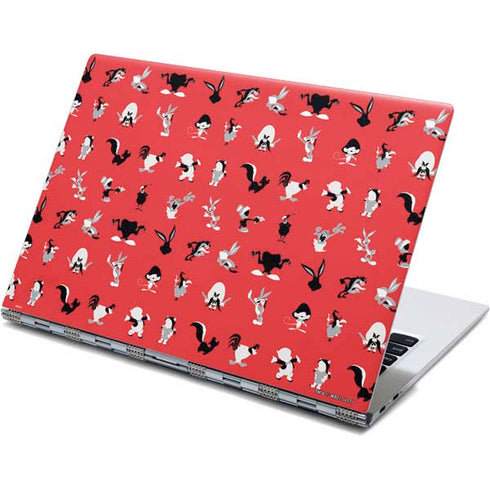 Looney Tunes Identity Red Pattern Yoga 910 2-in-1 14in Touch-Screen Skin