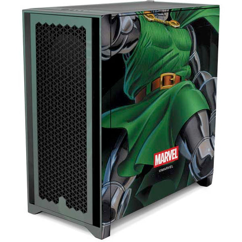 Marvel Dr. Doom Lord Doom Corsair 4000D Tempered Glass Mid-Tower ATX Case Skin