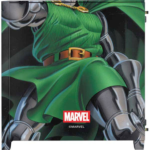 Marvel Dr. Doom Lord Doom Corsair 4000D Tempered Glass Mid-Tower ATX Case Skin