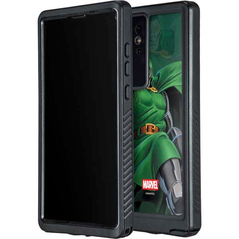 Marvel Dr. Doom Lord Doom Galaxy S24 Ultra Waterproof Case