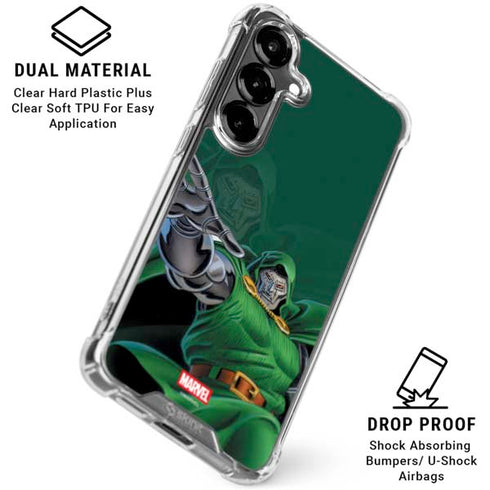 Marvel Dr. Doom Lord Doom Galaxy S26 Clear Case