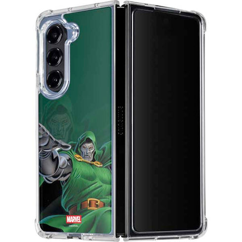 Marvel Dr. Doom Lord Doom Galaxy Z Fold5 5G Clear Case