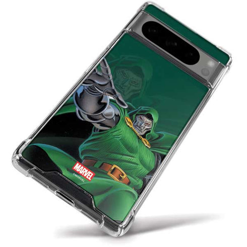 Marvel Dr. Doom Lord Doom Google Pixel 8 Pro Clear Case