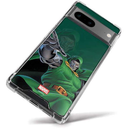 Marvel Dr. Doom Lord Doom Google Pixel 8a Clear Case