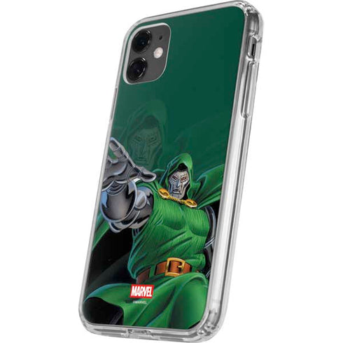 Marvel Dr. Doom Lord Doom iPhone 11 Clear Case