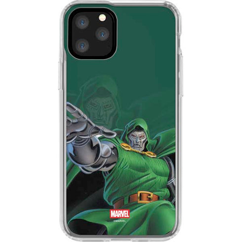 Marvel Dr. Doom Lord Doom iPhone 11 Pro Clear Case