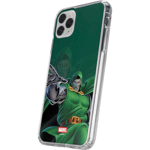 Marvel Dr. Doom Lord Doom iPhone 11 Pro Clear Case