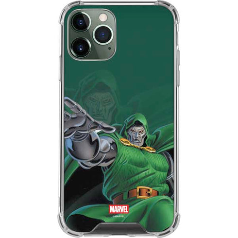 Marvel Dr. Doom Lord Doom iPhone 11 Pro Max Clear Case