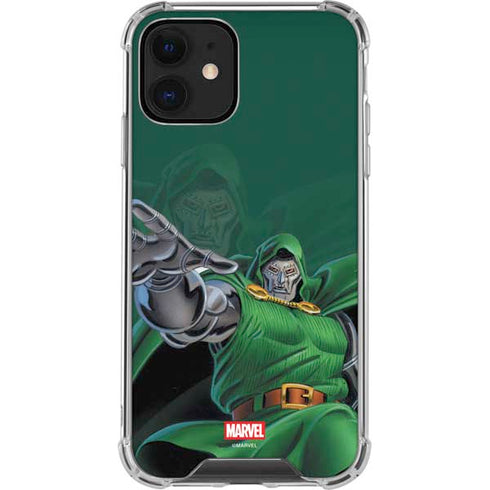 Marvel Dr. Doom Lord Doom iPhone 12 Clear Case