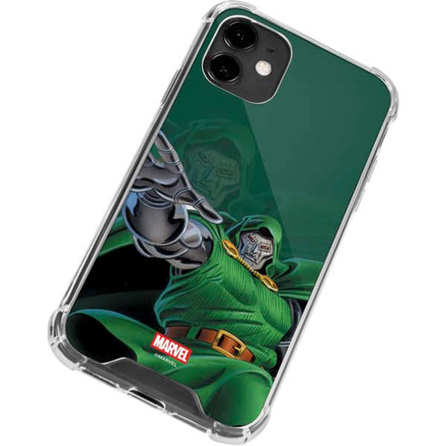 Marvel Dr. Doom Lord Doom iPhone 12 Clear Case