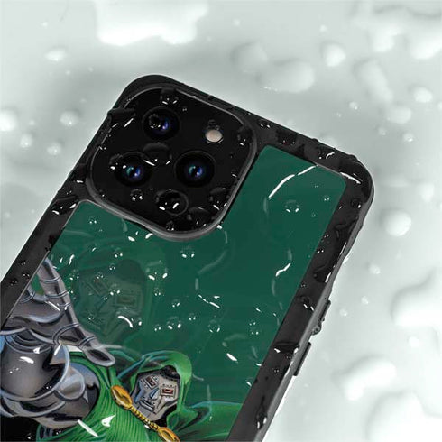 Marvel Dr. Doom Lord Doom iPhone 14 Pro Max Waterproof Case