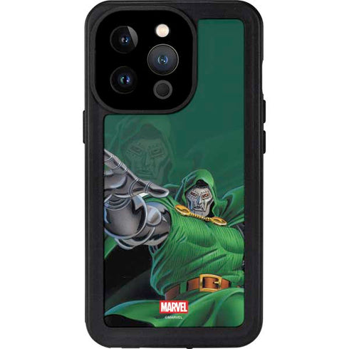 Marvel Dr. Doom Lord Doom iPhone 14 Pro Waterproof Case