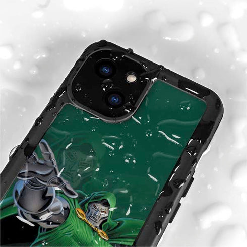 Marvel Dr. Doom Lord Doom iPhone 15 Plus Waterproof Case
