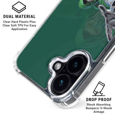 Marvel Dr. Doom Lord Doom iPhone 16 Clear Case