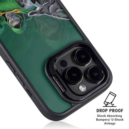 Marvel Dr. Doom Lord Doom iPhone 16 Pro Kickstand Case