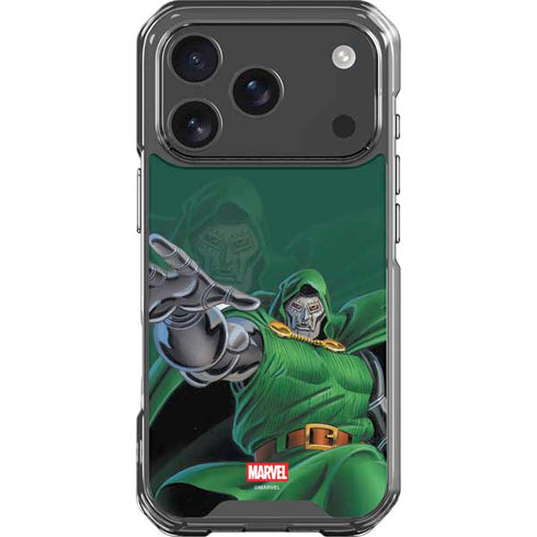 Marvel Dr. Doom Lord Doom iPhone 17 Pro Clear Case