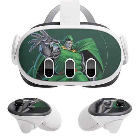 Marvel Dr. Doom Lord Doom Meta Quest 3 Skin