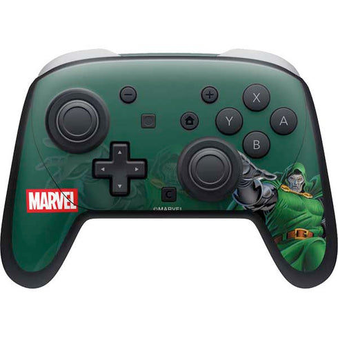 Marvel Dr. Doom Lord Doom Nintendo Switch 2 (2025) Pro Controller Skin