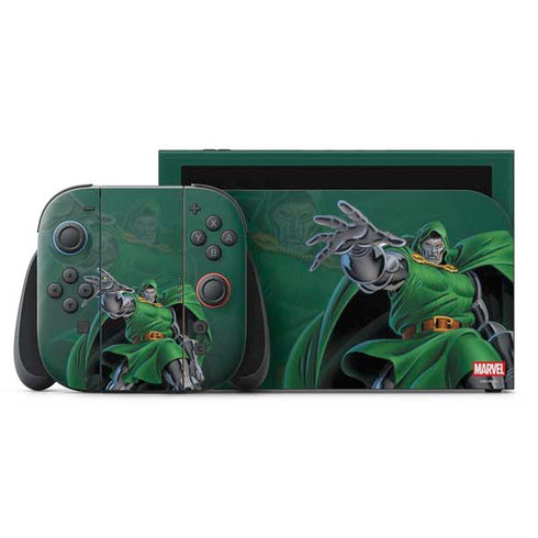 Marvel Dr. Doom Lord Doom Nintendo Switch 2 (2025) with Joy-Con Skin