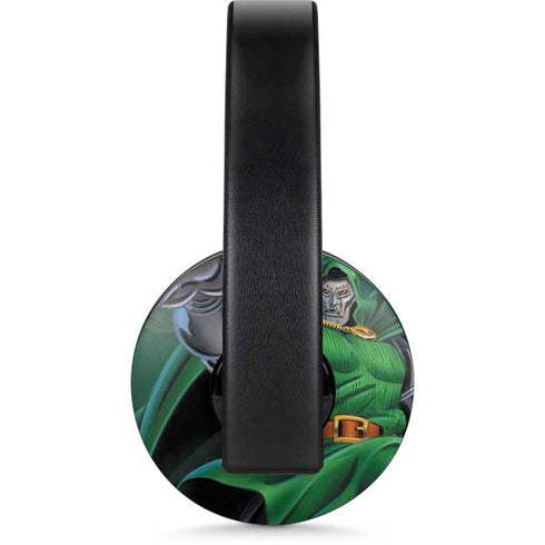 Marvel Dr. Doom Lord Doom PlayStation 4 Gold Wireless Headset Skin