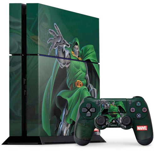 Marvel Dr. Doom Lord Doom PS4 Console and Controller Bundle Skin