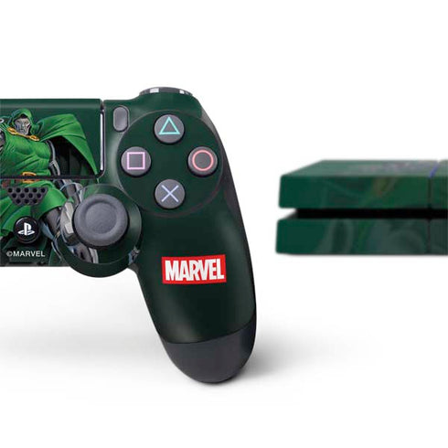 Marvel Dr. Doom Lord Doom PS4 Console and Controller Bundle Skin