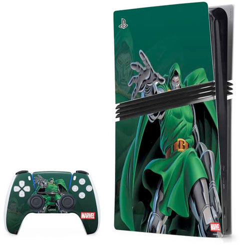 Marvel Dr. Doom Lord Doom PS5 Pro Bundle Skin