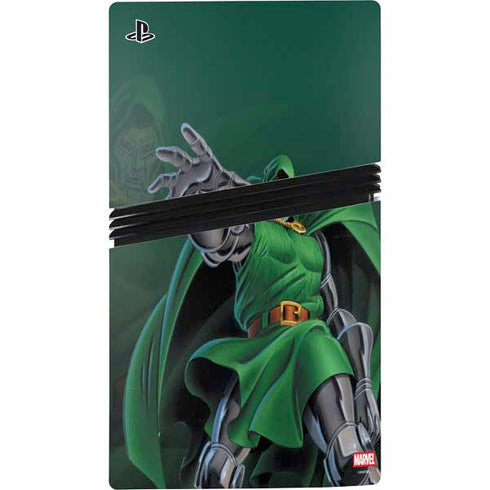 Marvel Dr. Doom Lord Doom PS5 Pro Disk Bundle Skin
