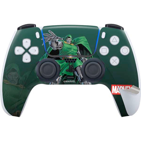 Marvel Dr. Doom Lord Doom PS5 Pro Disk Bundle Skin