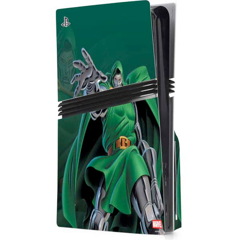 Marvel Dr. Doom Lord Doom PS5 Pro Disk Console Skin