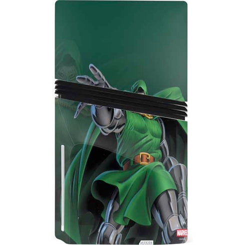 Marvel Dr. Doom Lord Doom PS5 Pro Disk Console Skin