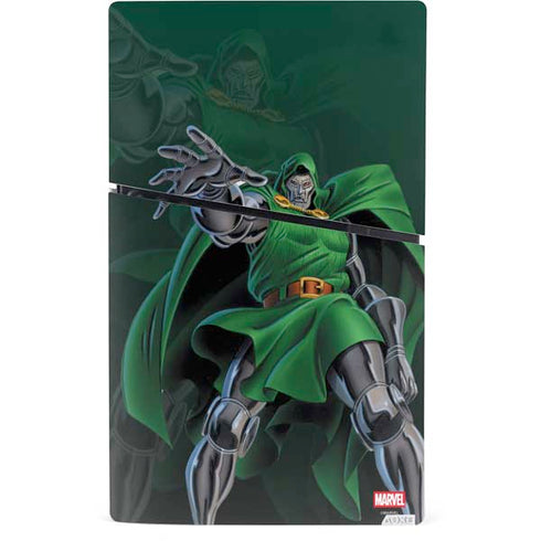 Marvel Dr. Doom Lord Doom PS5 Slim Digital Edition Bundle Skin