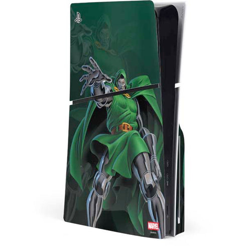Marvel Dr. Doom Lord Doom PS5 Slim Disk Console Skin