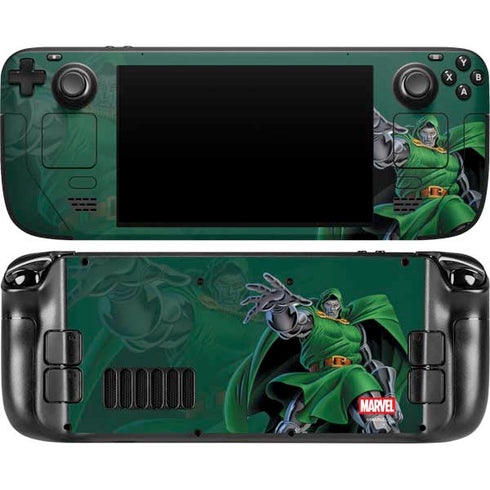 Marvel Dr. Doom Lord Doom Steam Deck Handheld Gaming Computer OLED Skin