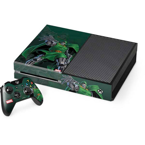 Marvel Dr. Doom Lord Doom Xbox One Console and Controller Bundle Skin