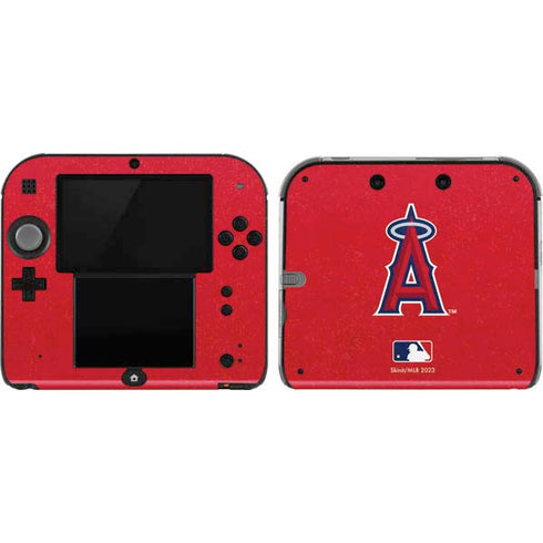 MLB Los Angeles Angels - Solid Distressed Nintendo Skins