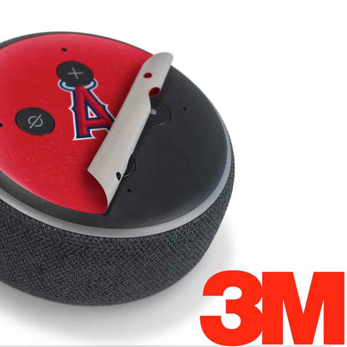 MLB Los Angeles Angels - Solid Distressed Amazon Echo Dot Skin