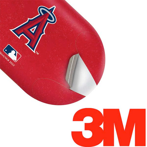 MLB Los Angeles Angels - Solid Distressed Galaxy Buds Plus Skin