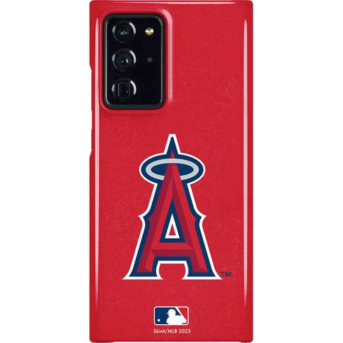 MLB Los Angeles Angels - Solid Distressed Galaxy Cases
