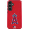 MLB Los Angeles Angels - Solid Distressed Galaxy S25 Impact Case
