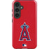 MLB Los Angeles Angels - Solid Distressed Galaxy S25 Impact Case