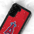 MLB Los Angeles Angels - Solid Distressed Galaxy S24 Plus Waterproof Case
