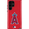 MLB Los Angeles Angels - Solid Distressed Galaxy S25 Ultra Impact Case